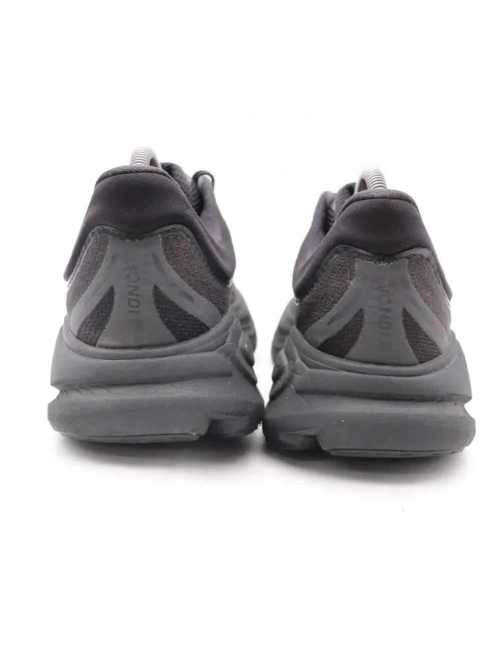 Hoka One One Bondi 9 Men's Size 9 D Triple Black Running Shoe's 1162011 BBLC